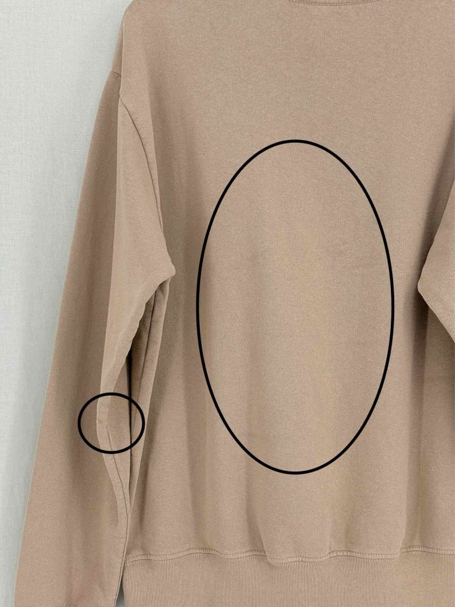 Pre - loved SPORTY & RICH Nude Size XSmall Sweatshirt at Reems Closet