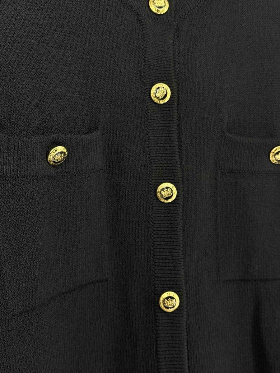 Pre-loved ST. JOHN BASICS Black Size Small Cardigan at Reems Closet