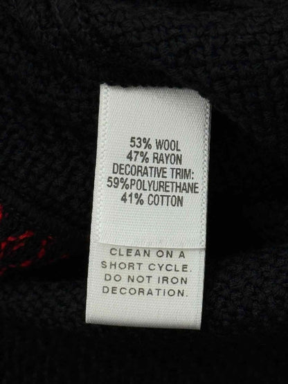 Pre - loved ST. JOHN Black & Red Size US 16 Jacket at Reems Closet