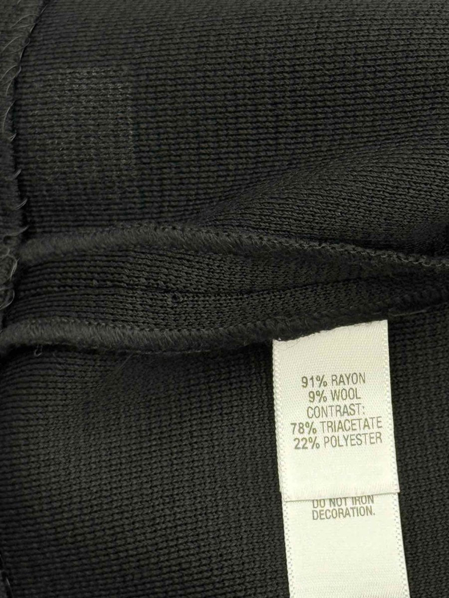 Pre-loved ST. JOHN Blue & Black Size US 10 Knee Length Dress at Reems Closet