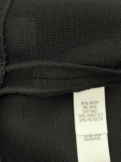 Pre-loved ST. JOHN Blue & Black Size US 10 Knee Length Dress at Reems Closet