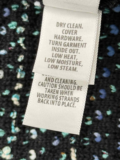 Pre - loved ST. JOHN Blue Multicolor Size US 16 Cardigan at Reems Closet