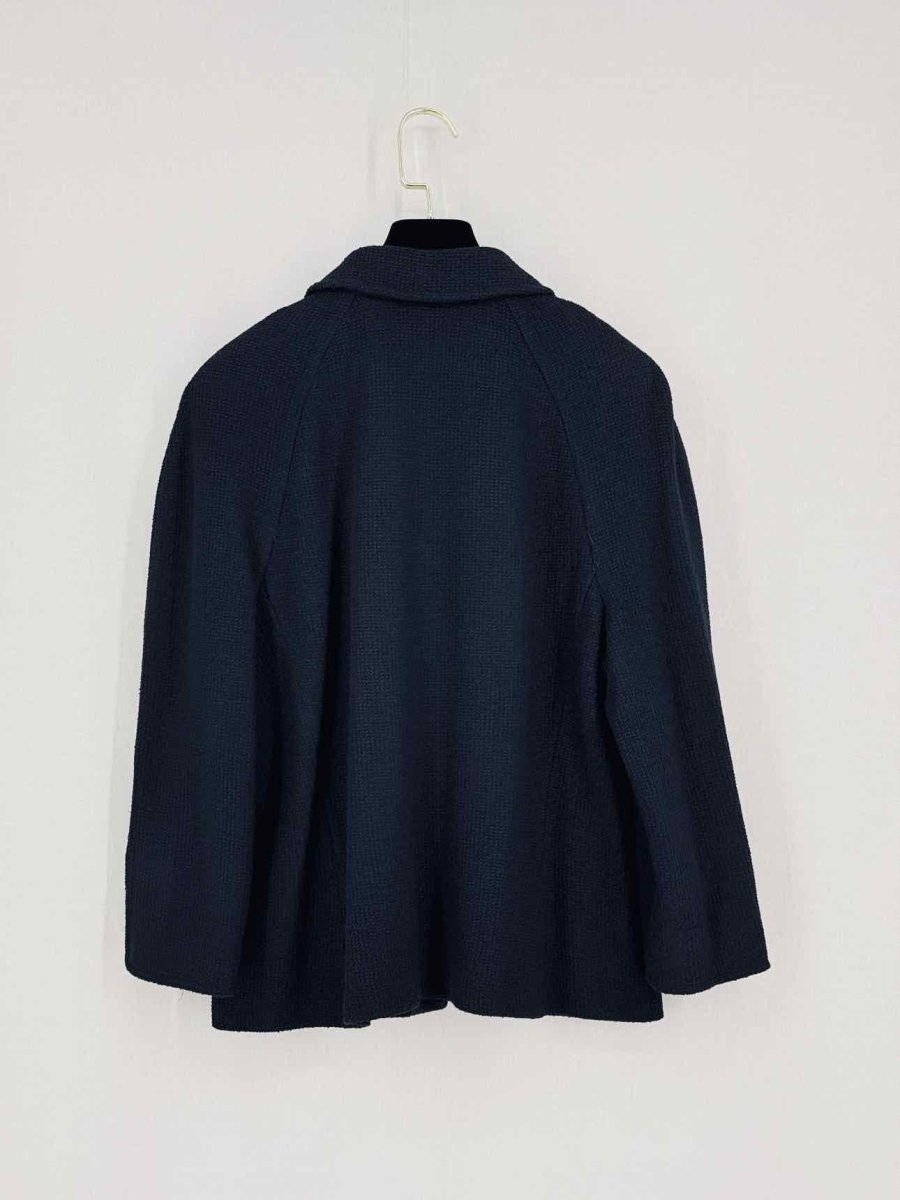 Pre-loved ST. JOHN COLLECTION Navy Blue Size US 16 Jacket at Reems Closet