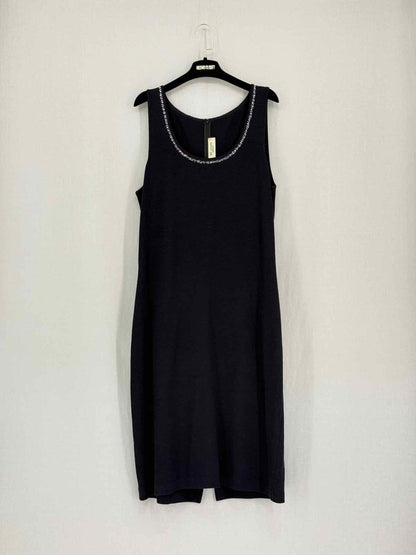 Pre-loved ST. JOHN Evening Black Size US 14 Outfit Set at Reems Closet