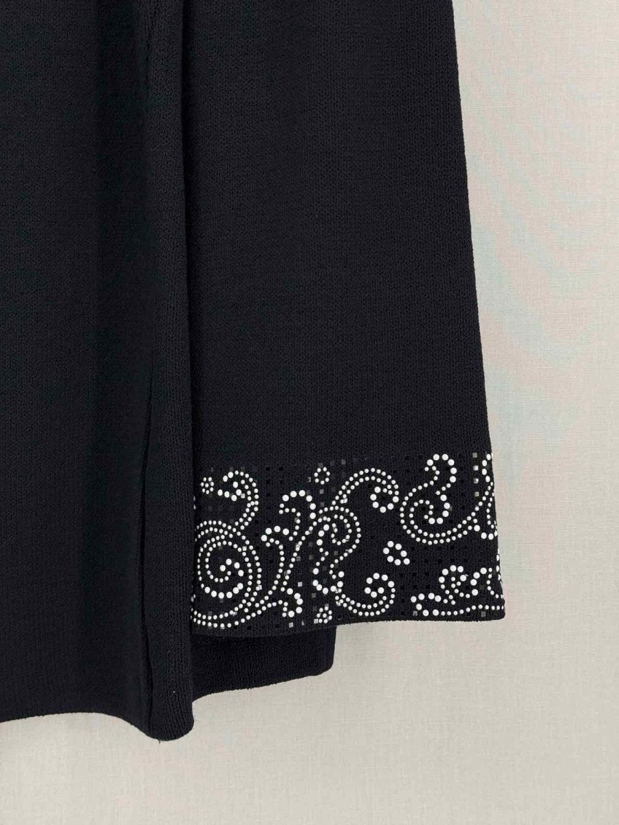 Pre-loved ST. JOHN Evening Black Size US 14 Outfit Set at Reems Closet