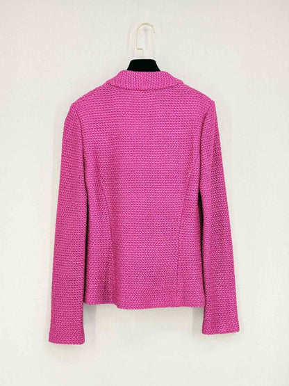Pre-loved ST. JOHN Fuchsia Size US 2 Jacket at Reems Closet