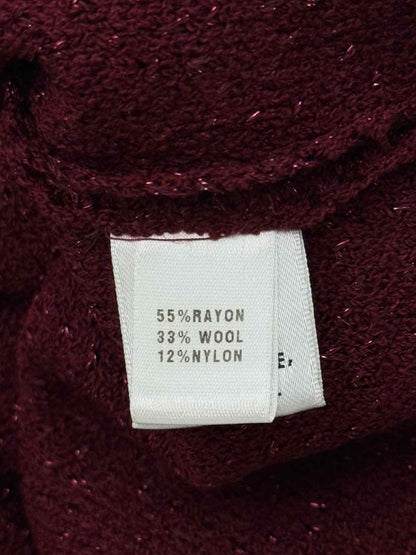 Pre - loved ST. JOHN Maroon Size US 16 Knee Length Dress at Reems Closet