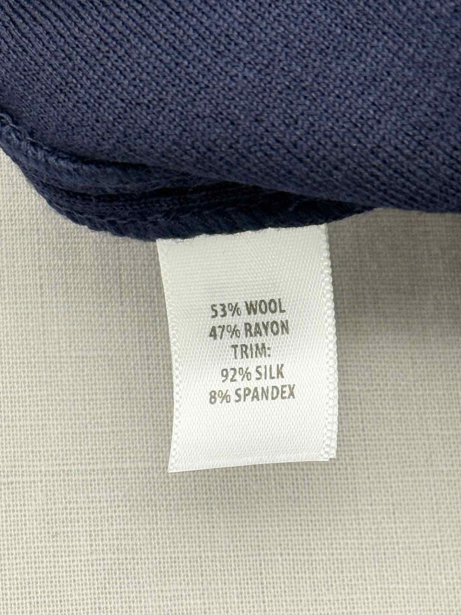 Pre-loved ST. JOHN Navy Blue Size US 16 Jacket at Reems Closet