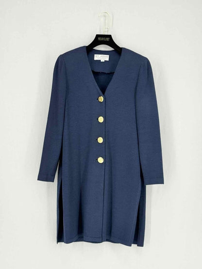Pre - loved ST. JOHN Santana Blue Size Small Jacket at Reems Closet
