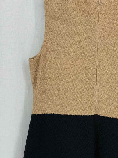 Pre-loved ST. JOHN Two Tone Black & Beige Size US 16 Outfit Set at Reems Closet