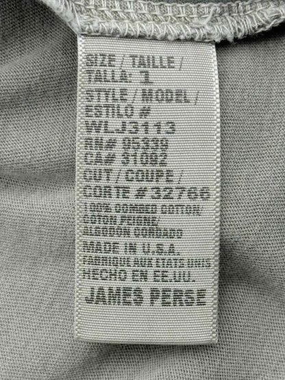 Pre - loved STANDARD JAMES PERSE Estilo Grey Size Small T-shirt at Reems Closet