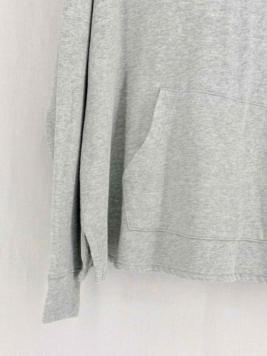 Pre - loved STANDARD JAMES PERSE Hoodie Grey Size US 0 Sweatshirt at Reems Closet