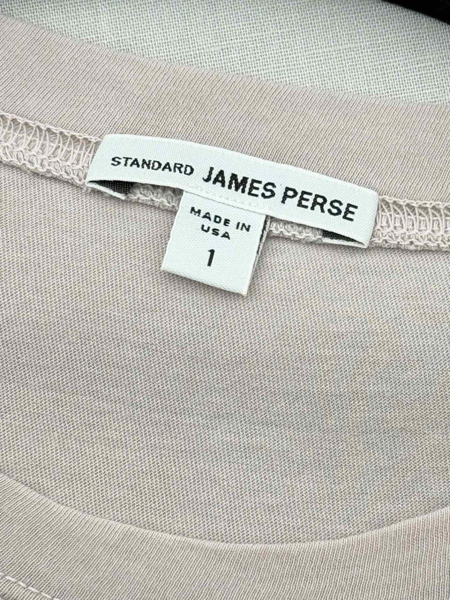 Pre - loved STANDARD JAMES PERSE Pink Size Small T-shirt at Reems Closet