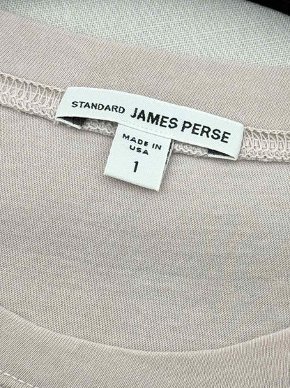 Pre - loved STANDARD JAMES PERSE Pink Size Small T-shirt at Reems Closet
