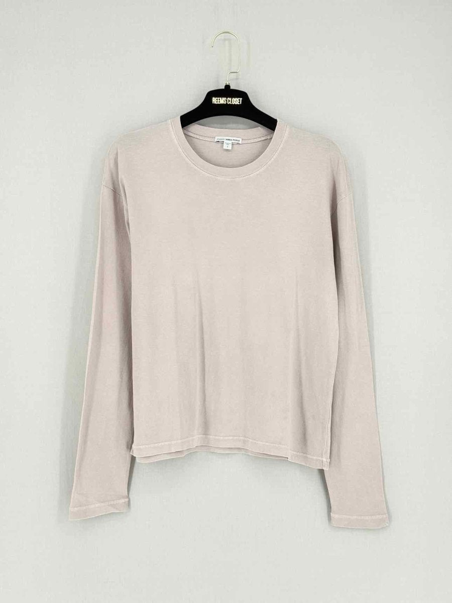 Pre - loved STANDARD JAMES PERSE Pink Size Small T-shirt at Reems Closet