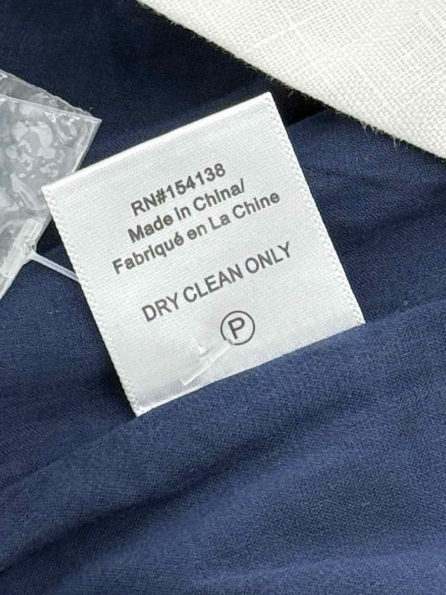 Pre - loved STAUD Allori Navy & White Size XSmall Short Dress at Reems Closet