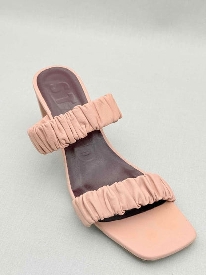 Pre - loved STAUD Frankie Pink Size EU 39 Mules at Reems Closet