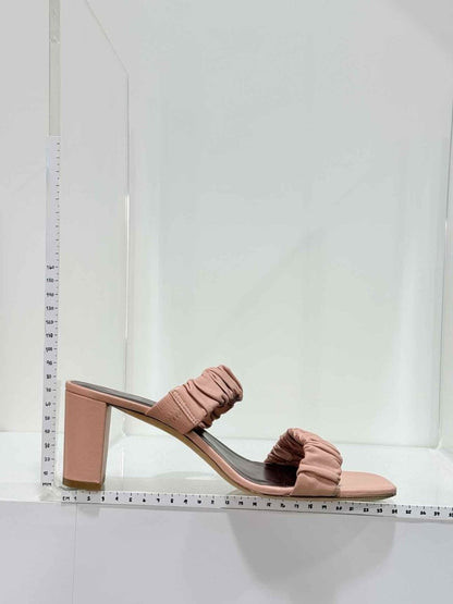Pre - loved STAUD Frankie Pink Size EU 39 Mules at Reems Closet