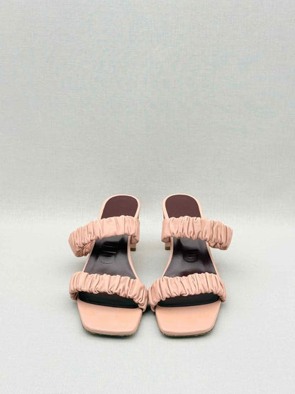 Pre - loved STAUD Frankie Pink Size EU 39 Mules at Reems Closet
