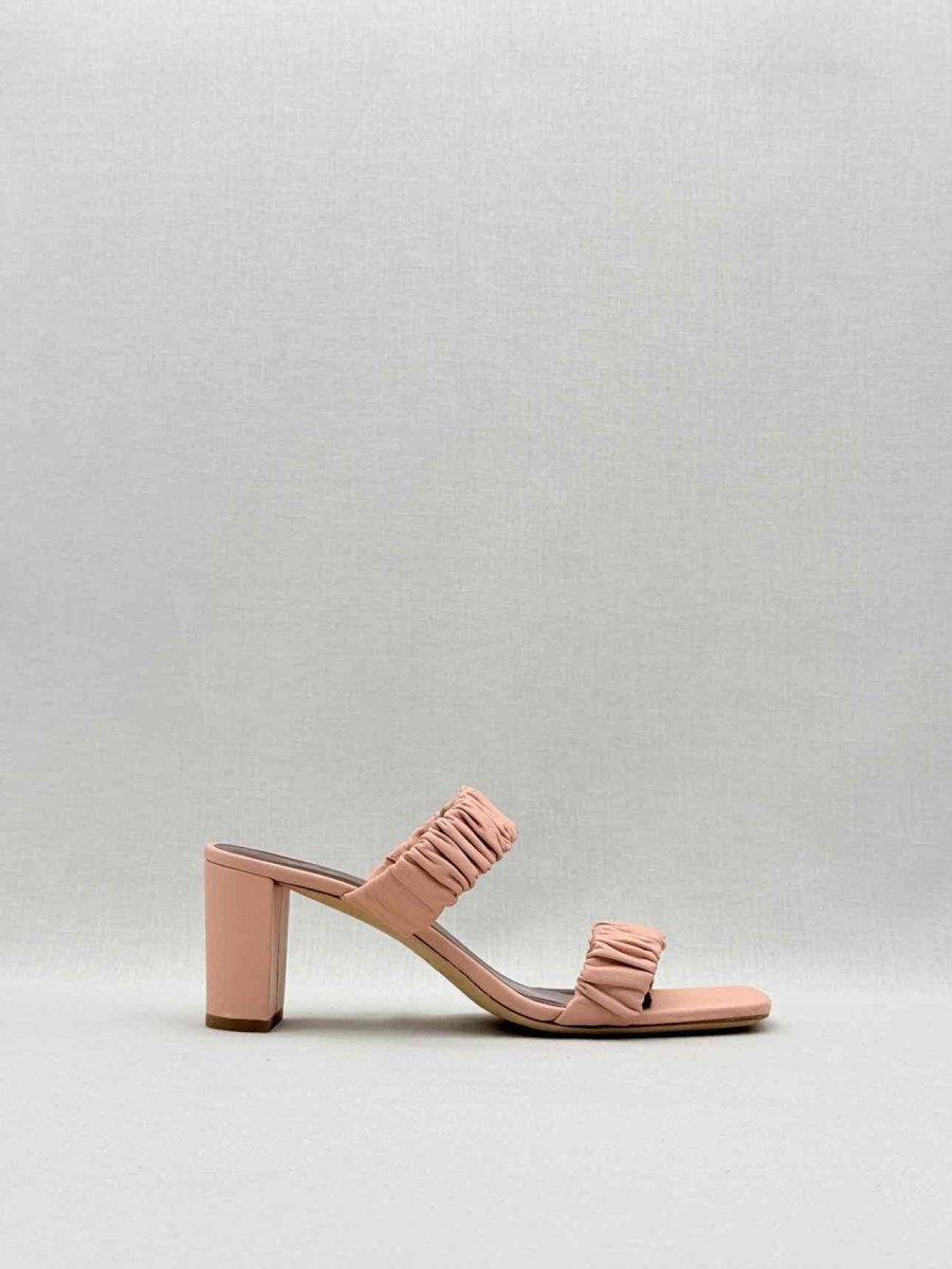 Pre - loved STAUD Frankie Pink Size EU 39 Mules at Reems Closet