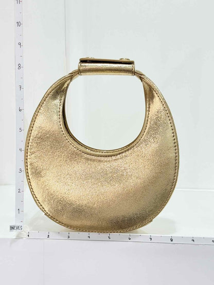 Pre - loved STAUD Goodnight Moon Gold Top Handle at Reems Closet