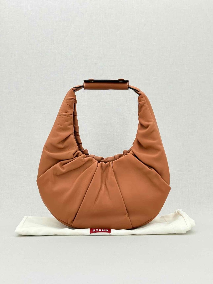 Pre - loved STAUD Moon Tan Shoulder Bag at Reems Closet