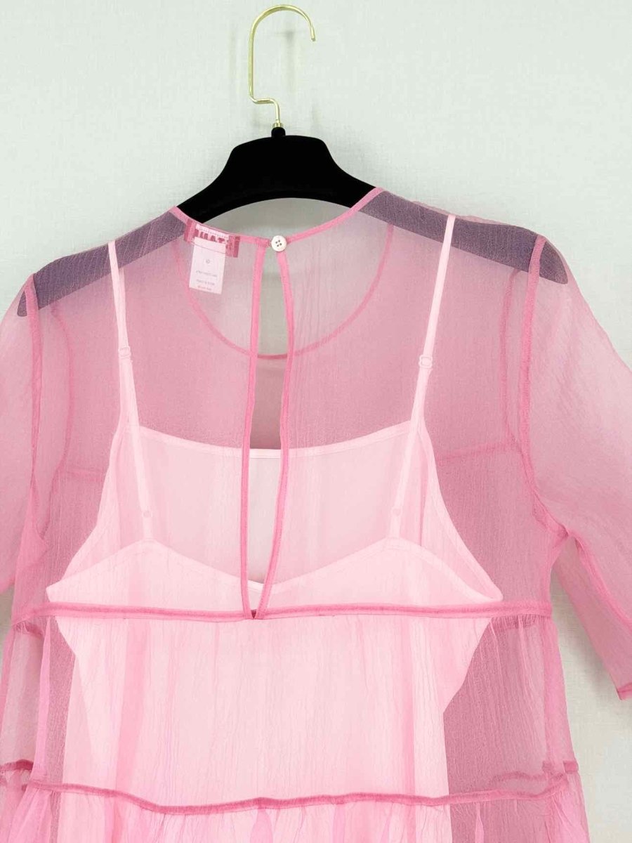 Pre - loved STAUD Pink Size Small Long Dress at Reems Closet