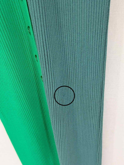 Pre-loved STAUD Shoko Green Multicolor Size Medium Midi Dress at Reems Closet