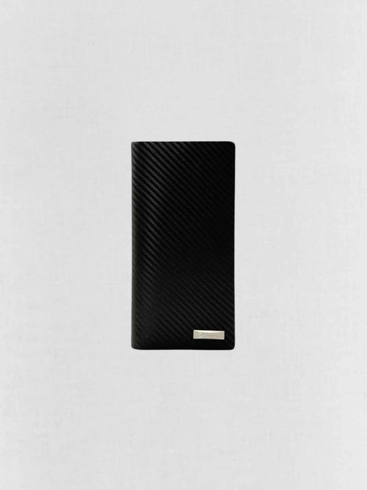 Pre - loved ST.DUPONT Men's Black Weave Continental Wallet at Reems Closet