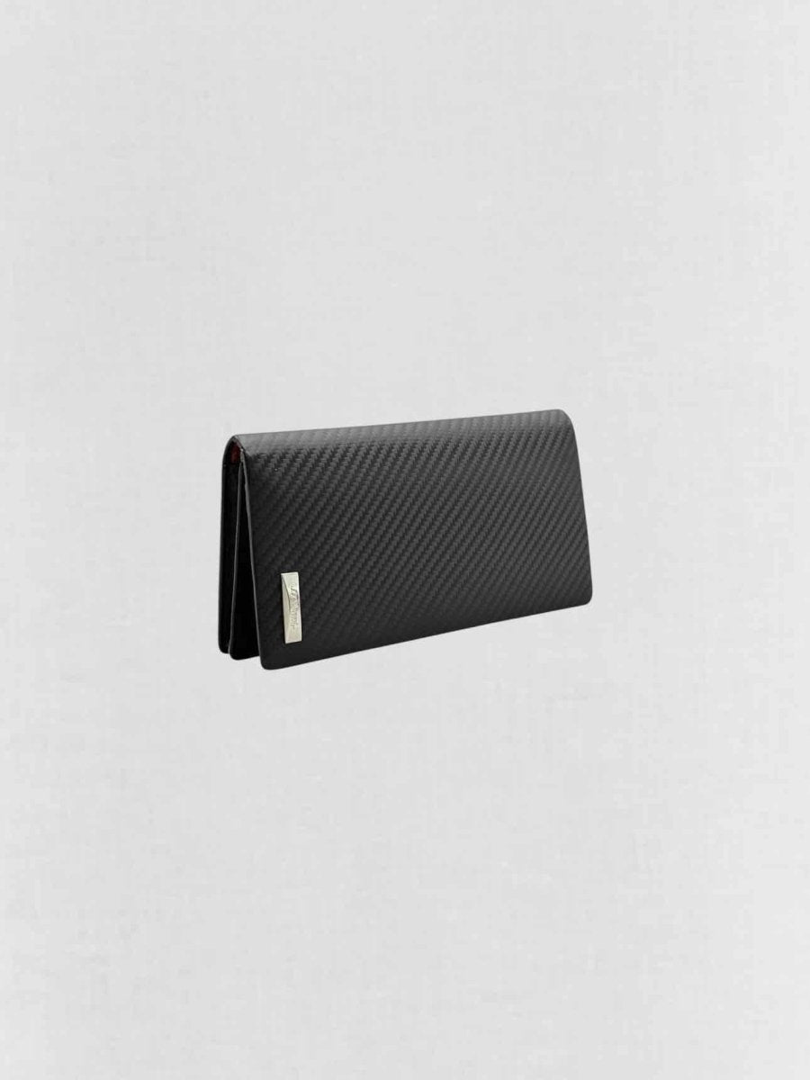 Pre - loved ST.DUPONT Men's Black Weave Continental Wallet at Reems Closet