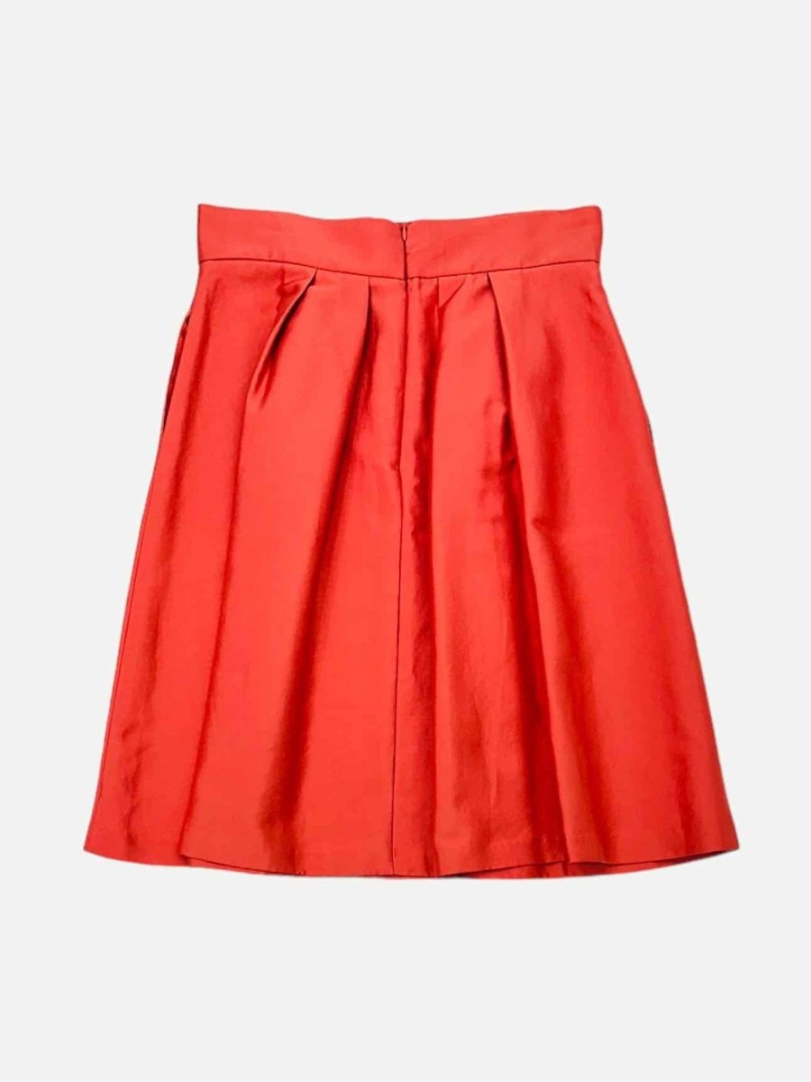 Pre-loved STEFANEL Flared Red Skirt from Reems Closet