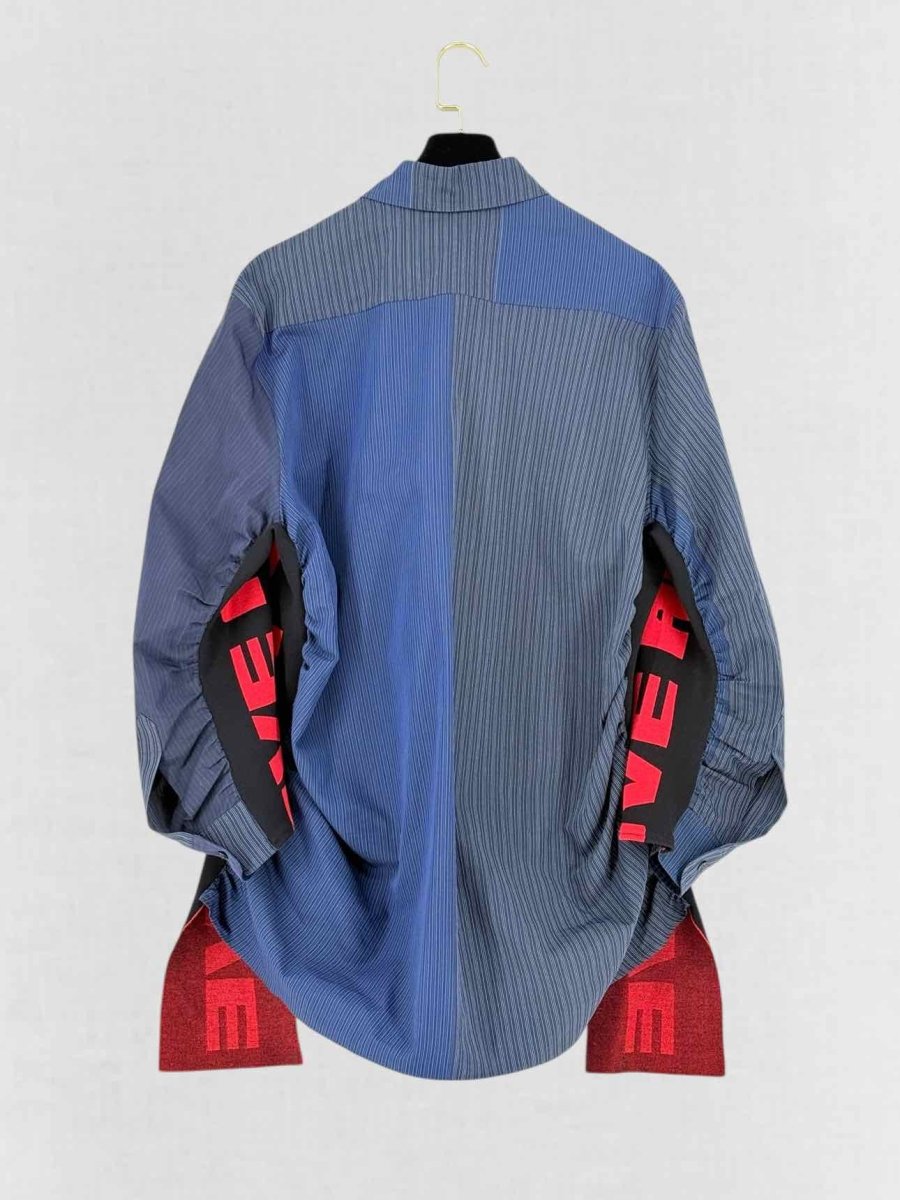 Pre - loved STELLA MCCARTNEY 2017 Blue Multicolor Shirt US6 at Reems Closet