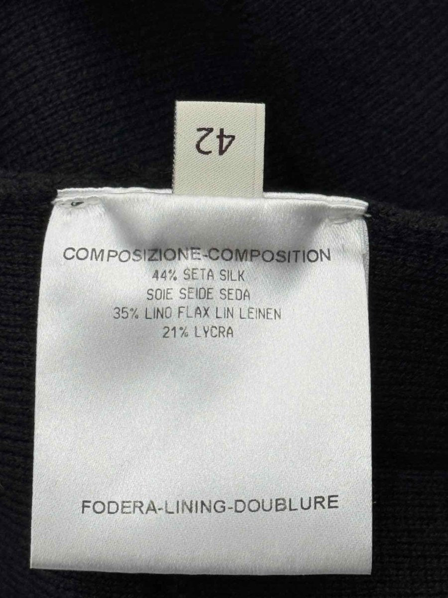 Pre-loved STELLA MCCARTNEY Bandage Black Size US 6 Midi Dress at Reems Closet