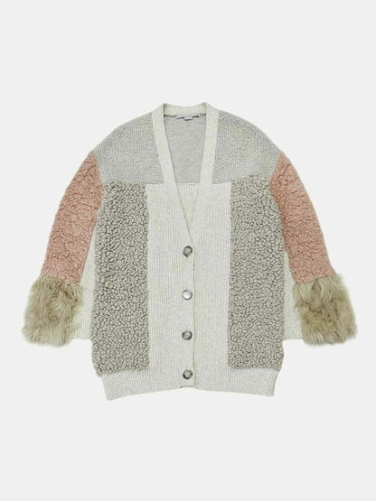 Pre - loved STELLA MCCARTNEY Beige Multicolor Cardigan at Reems Closet