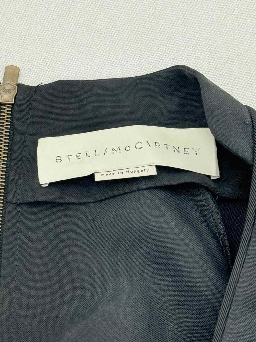 Pre - loved STELLA MCCARTNEY Belted Black Size US 6 Jumpsuit at Reems Closet