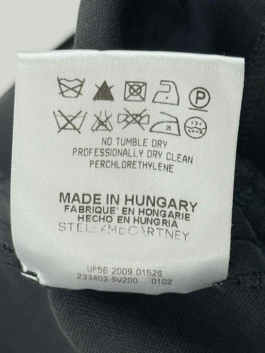 Pre - loved STELLA MCCARTNEY Belted Black Size US 6 Jumpsuit at Reems Closet