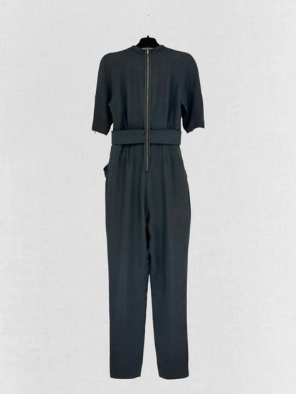 Pre - loved STELLA MCCARTNEY Belted Black Size US 6 Jumpsuit at Reems Closet