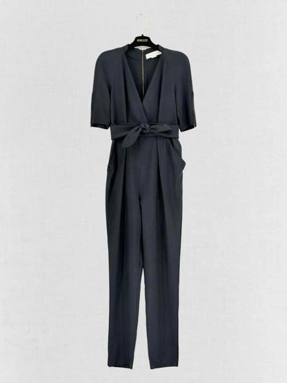 Pre - loved STELLA MCCARTNEY Belted Black Size US 6 Jumpsuit at Reems Closet