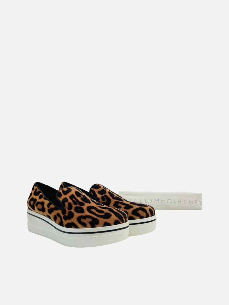 Pre - loved STELLA MCCARTNEY Binx Black & Beige Size EU 39 Sneakers at Reems Closet