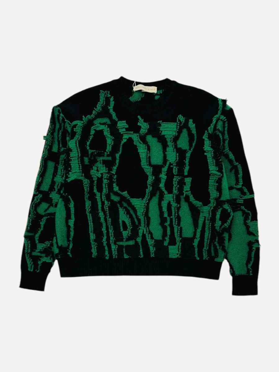 Pre - loved STELLA MCCARTNEY Black & Green Jumper at Reems Closet