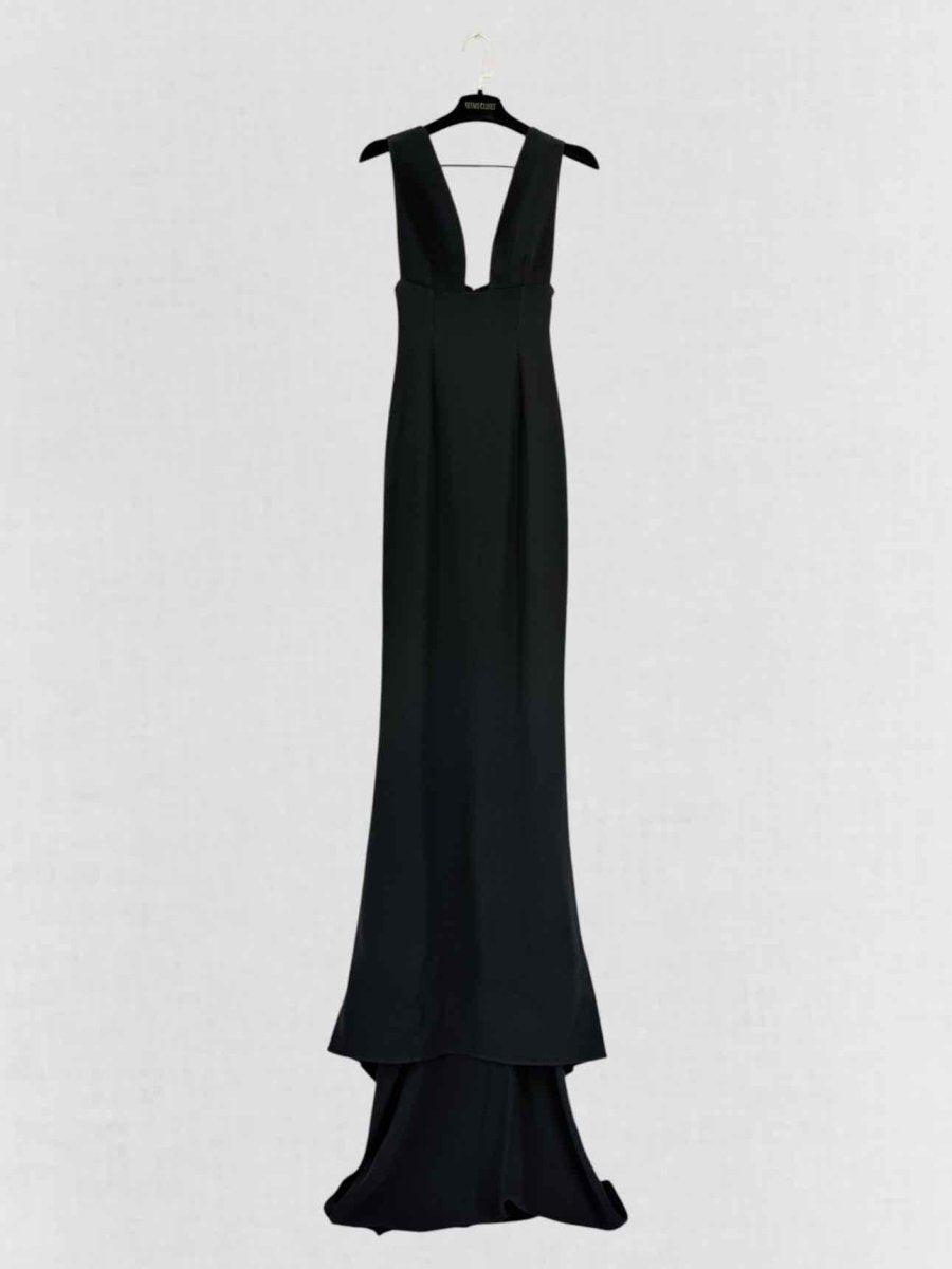 Pre - loved STELLA MCCARTNEY Black Size US 2 Long Dress at Reems Closet