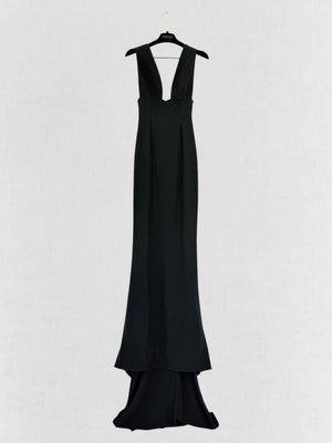 Pre - loved STELLA MCCARTNEY Black Size US 2 Long Dress at Reems Closet