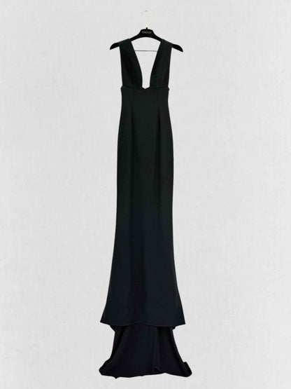 Pre - loved STELLA MCCARTNEY Black Size US 2 Long Dress at Reems Closet