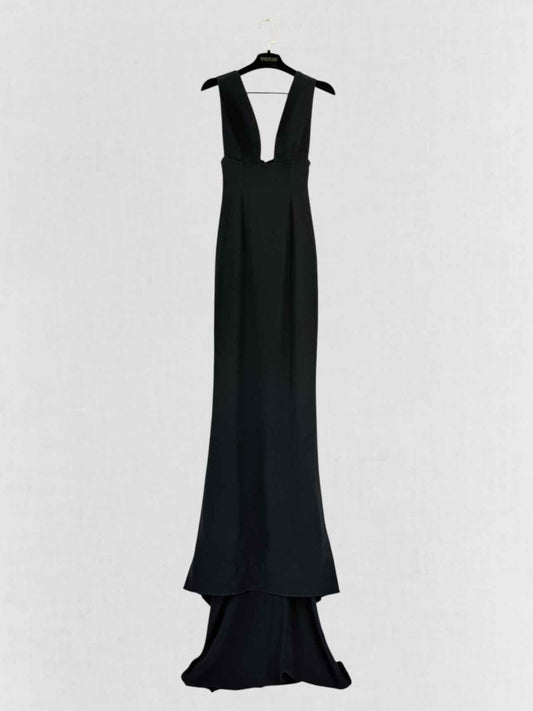 Pre - loved STELLA MCCARTNEY Black Size US 2 Long Dress at Reems Closet