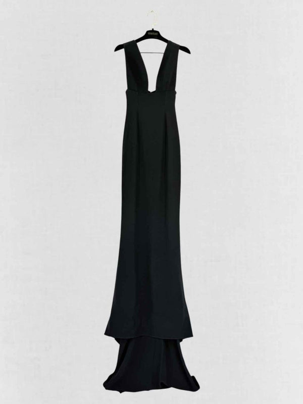 Pre - loved STELLA MCCARTNEY Black Size US 2 Long Dress at Reems Closet