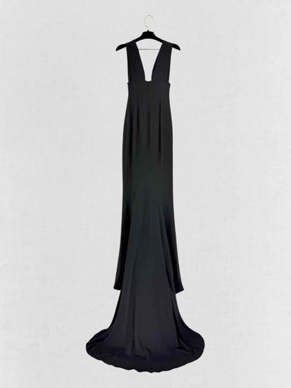 Pre - loved STELLA MCCARTNEY Black Size US 2 Long Dress at Reems Closet