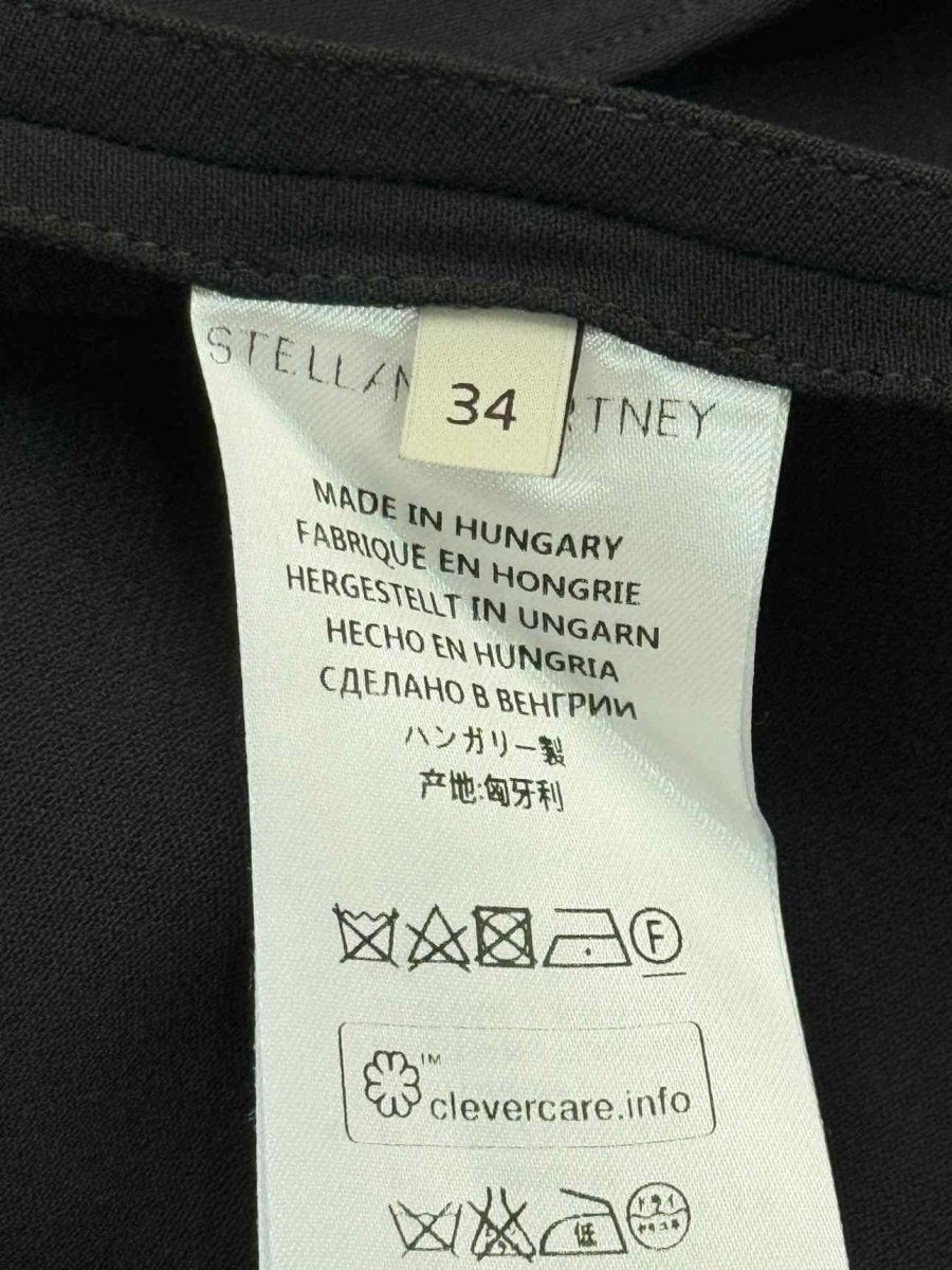 Pre - loved STELLA MCCARTNEY Black Size US 2 Top at Reems Closet