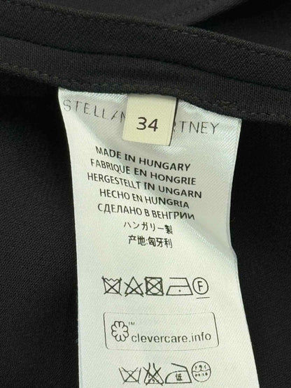 Pre - loved STELLA MCCARTNEY Black Size US 2 Top at Reems Closet