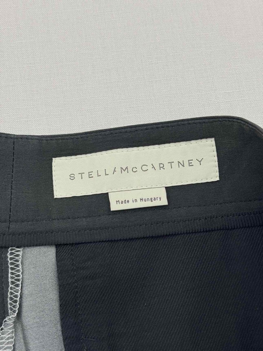 Pre - loved STELLA MCCARTNEY Black w/ White & Green Size US 4 Pants at Reems Closet