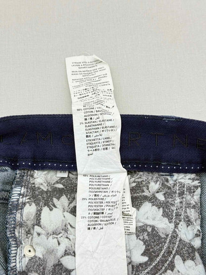 Pre - loved STELLA MCCARTNEY Blue Star Print Size 28 Jeans at Reems Closet